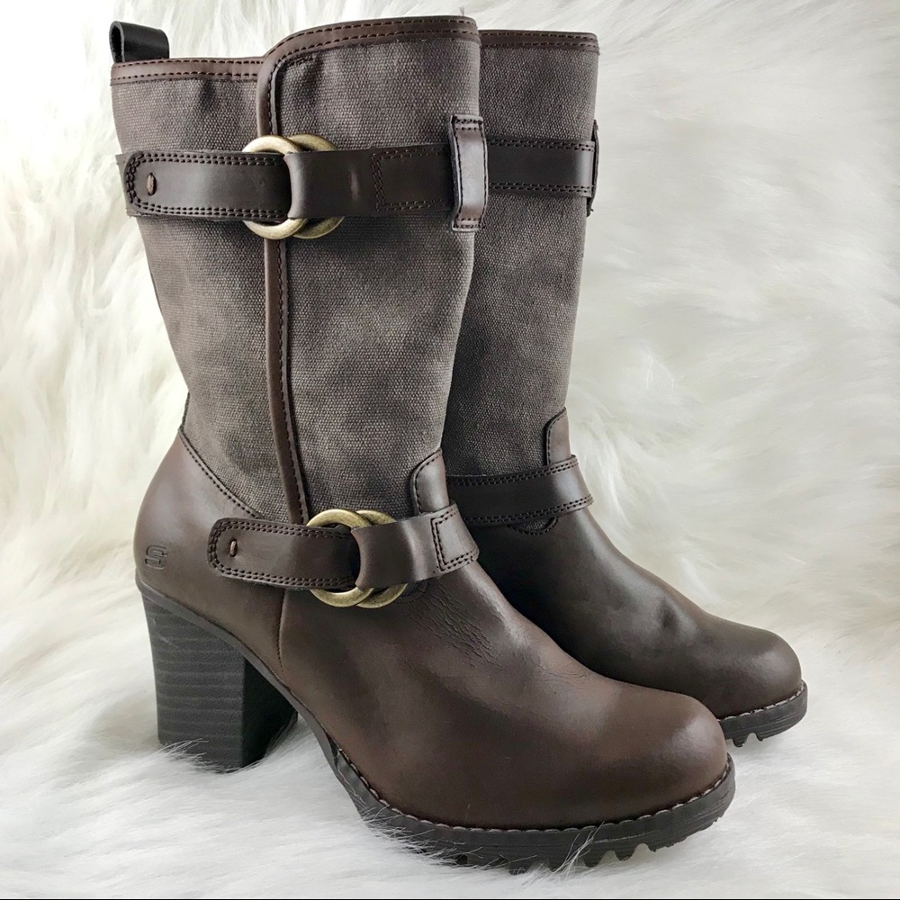Skechers Brown Zip Up Women’s boot size 8